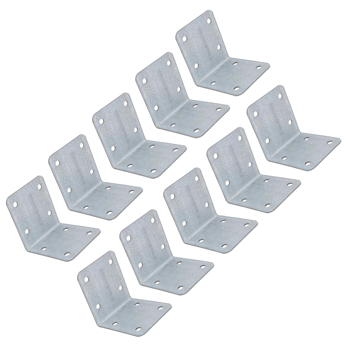 Garden Internal Sleeper Corner Support Bracket 90° 85mm Galvanised Steel