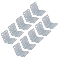 Garden Internal Sleeper Corner Support Bracket 90° 85mm Galvanised Steel
