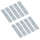 100mm Straight Mending Fixing Plate Angle Bracket L Shape Reinforcing Repairing