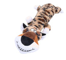 Dog Puppy Play Time Gift Soft Plush Safari Leopard Toy With Squeak 53x13x7cm