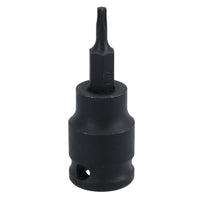 Torx Star Impact flache, kurze Bit-Steckschlüssel T10–T60, einzeln, 3/8 Zoll Dr.