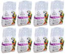 8PK 2kg Premium Parrot Bird Sand Calcium & Minerals Aid Digestion Cage Litter