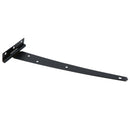 Heavy Duty T Tee Hinge For Sheds Gates Black Powder Coated Finish 4 – 18 Inch