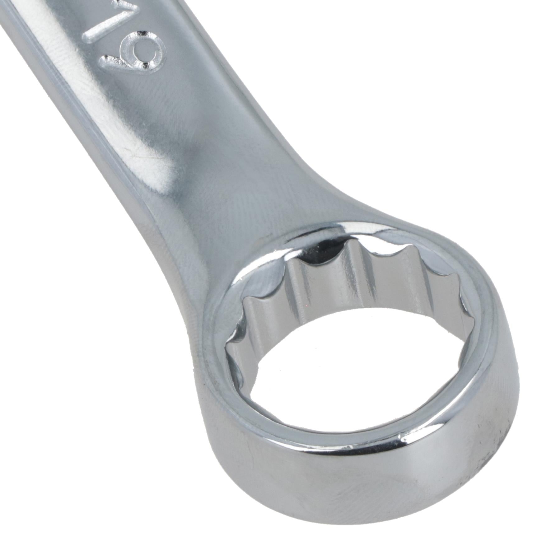 Metrischer Ringmaulschlüsselsatz, offener Ring, 8–19 mm, 12-teilig