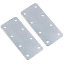 Small Internal Sleeper Straight Support Plate 85mm x 170mm Galvanised