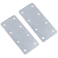 Small Internal Sleeper Straight Support Plate 85mm x 170mm Galvanised
