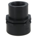 Polypropylene PP Female Threaded Pipe Reducing Socket 3/4in – 1/2in BSP