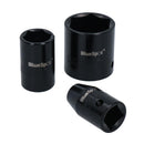 1/2" Drive Shallow Metric Impact Sockets 9 - 27mm 10pc & 1/2" Drive Breaker Bar