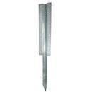 Garden Triple Sleeper Straight Support Spike Stake Galvanised Steel 930mm