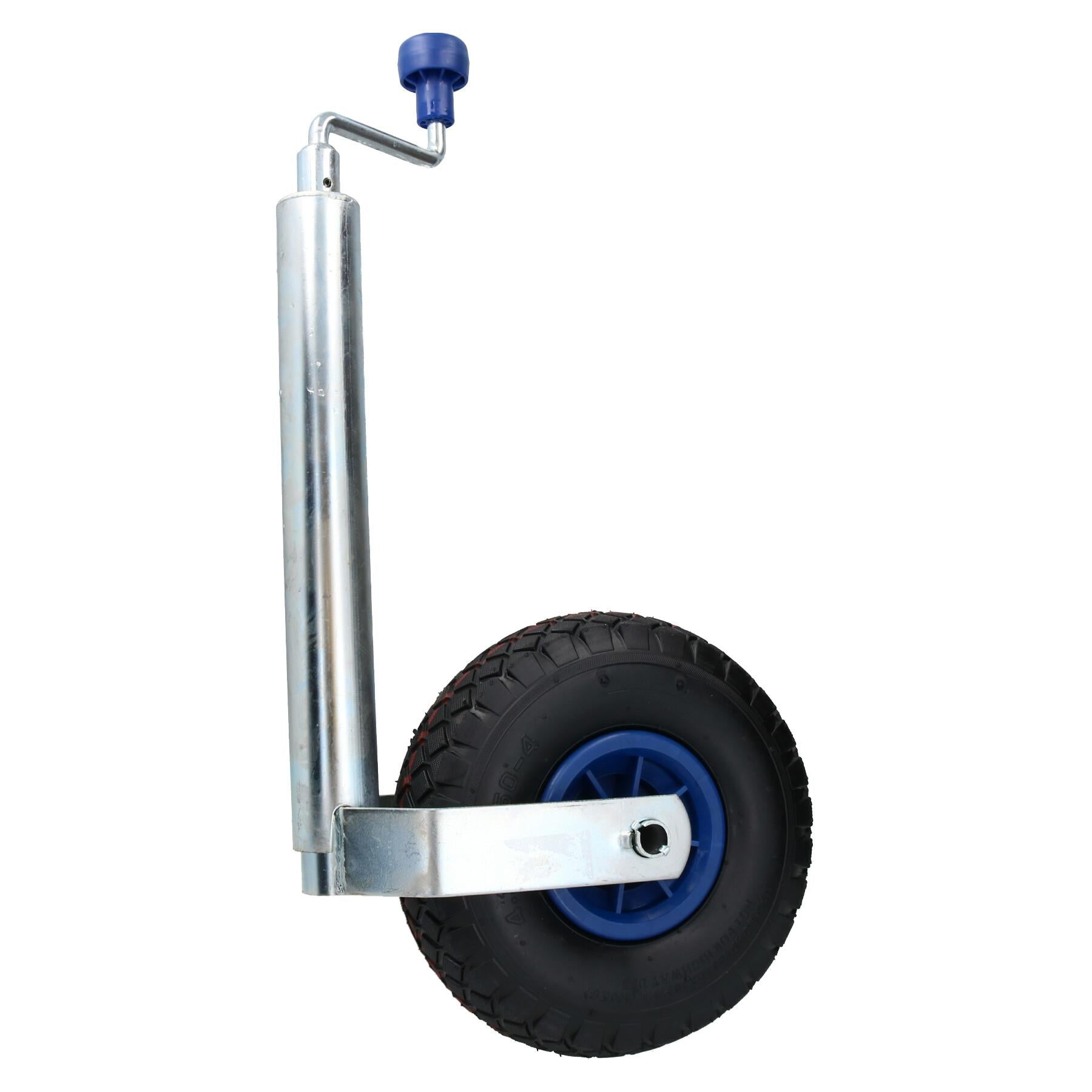 48mm Heavy Pneumatic Jockey Wheel for Caravan Boat Trailer 260mm Wheel