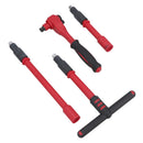 3/8" Drive Insulated VDE Tool Socket and Accessory Kit 16pc Metric Hex + T Bar