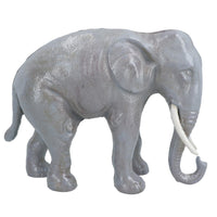 Elephant Money Bank Box Cast Iron Coin Cash Change Jar Animal Safari Africa