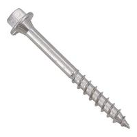 63mm Timber Wood Screws For Railway Sleepers Hex Head Stainless Steel 30pc