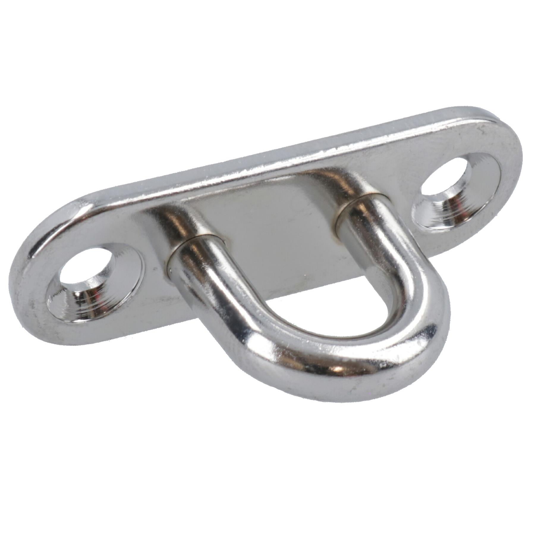 5mm Pad Eye Plate Tie Down Anchor Ring Stainless Steel A2