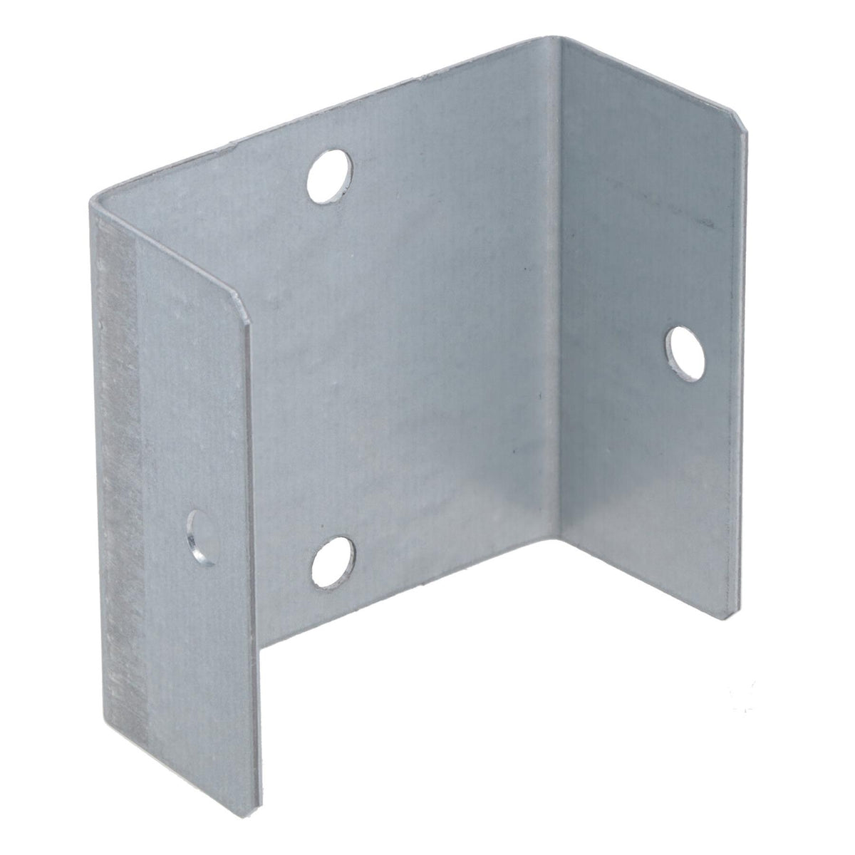 Fence Panel Clip 50mm Galvanised Steel Bracket Holder Trellis Post Support