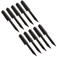 Garden Double Sleeper Corner Support Stake Spike Fastener Brown 670mm Long
