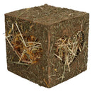 3PK Small Animal Guinea, Rabbits Boredom Breaker Large Hay Cube 20x20x20cm