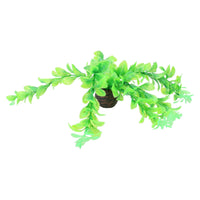 Aquatic Aquarium Fish Tank Self Sinking Middle Silk Plant H-20cm (No2) 3PK
