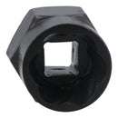 Lot de 5 douilles d'extraction pour écrous de boulons endommagés, entraînement 14 mm - 19 mm, 3/8"
