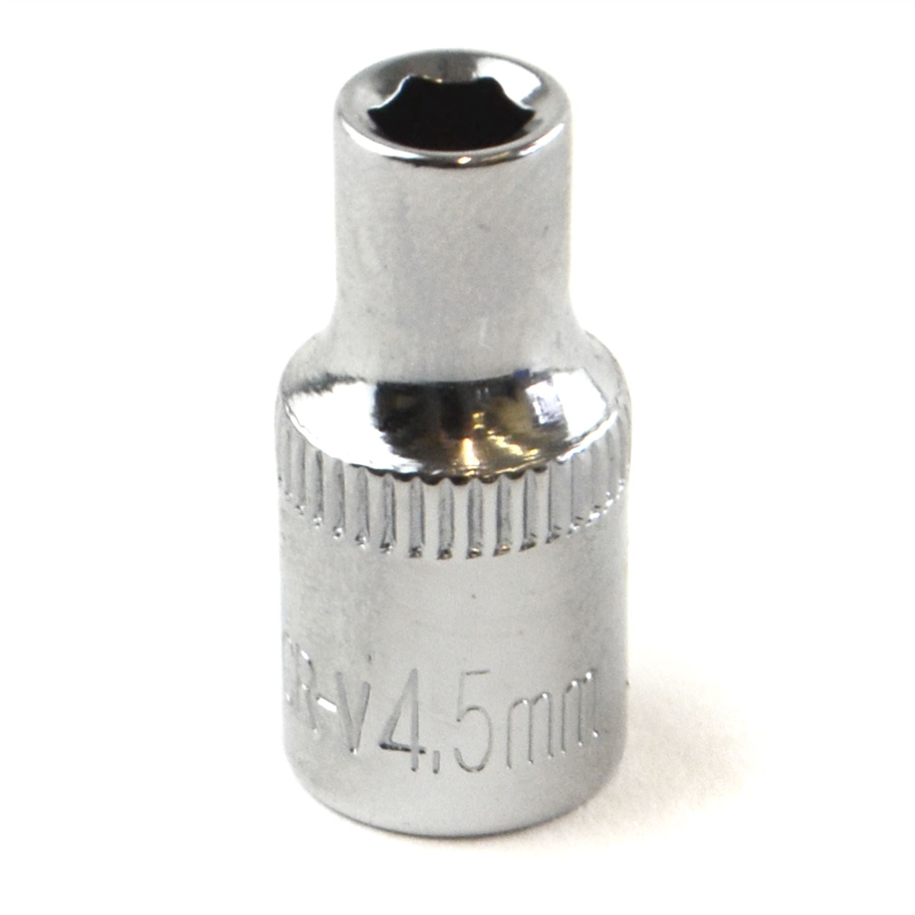 4.5mm 1/4" Drive Shallow Metric Socket Single Hex / 6 sided Bergen
