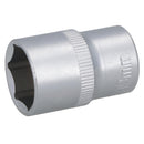 19 mm 1/2 Zoll Dr-Steckschlüsseleinsatz Super Lock metrisch flach CRV Rändelgriff 6-Punkt TE797