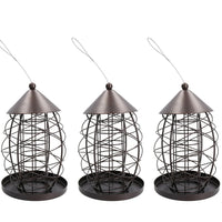 3PK Lantern Bird Feeder FatBall Holder Hanging Feeding Station Wild Birds