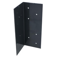 Fence Post Extender Angle Bracket Grey 70 x 70 x 180mm Holder Support
