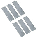 Large Internal Sleeper Straight Support Plate 100mm x 350mm Galvanised Steel