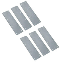 Large Internal Sleeper Straight Support Plate 100mm x 350mm Galvanised Steel