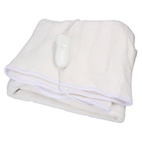 Small Electric Heated Under Blanket for Single Beds Machine Washable Warm