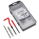 1/4 x 26 BSC Thread Repair Cutter Kit Helicoil Set for Damaged Threads 14pc