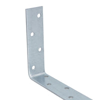 Vertical Light Duty Restraint Strap 1000mm Length 100mm Bend Galvanised