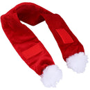 Dog Humorous Novelty Festive Christmas Santa's Scarf  Medium Size