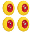 14,5 Zoll pannensicheres Schubkarrenrad mit Schaumstofffüllung, 25 mm Bohrung, 200 kg Tragkraft