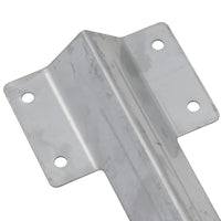 Garden Single Sleeper Straight Support Spike Stake Stainless Steel 440mm