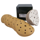 150mm Sanding Discs Aluminium Oxide Abrasive 320 Grit 15 Hole Hook + Loop