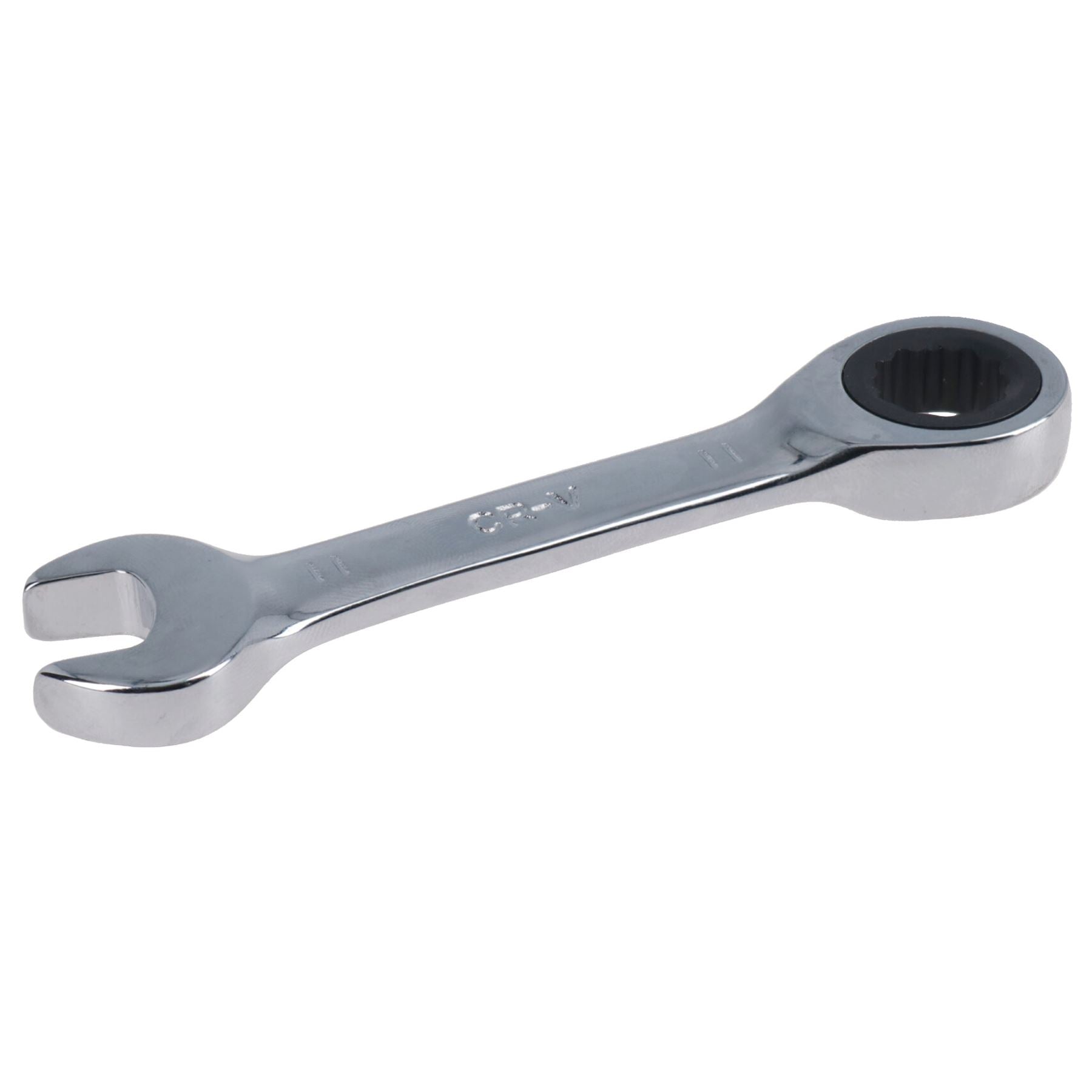 Metric MM Stubby Ratchet Combination Spanner Wrench 72 Teeth 8mm – 19mm