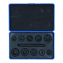 10pc Nut Style Bolt Twist Socket / Wheel Lock Nut Remover / Extractor Set AT027