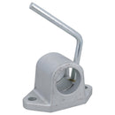Bradley 42mm Jockey Wheel Trailers Caravans Wheel Telescopic & Cast Clamp