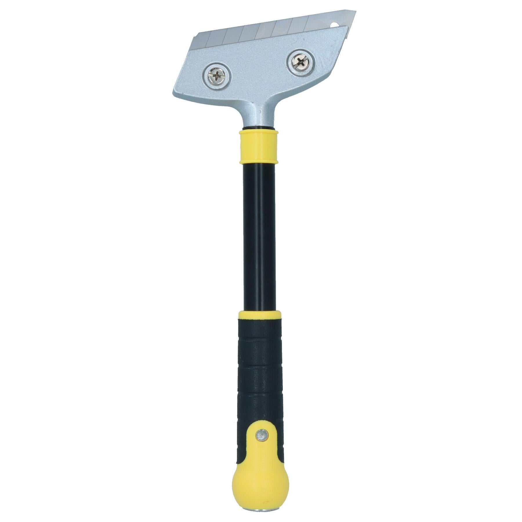 Heavy Duty Wallpaper Scraper Paint Remover Removal Tool TPR Handle 300mm