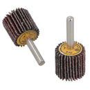 25mm 40 Grit Abrasive Flap Wheel Discs Sanding Rust Removal 6mm Shank
