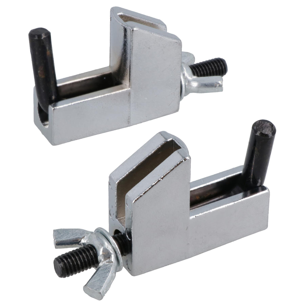 2pc Metal Hose Pipe Clamps Brake Fuel Fluid Hose Vacuum Pinch Off Clamp