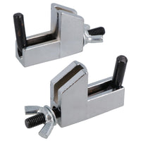 2pc Metal Hose Pipe Clamps Brake Fuel Fluid Hose Vacuum Pinch Off Clamp
