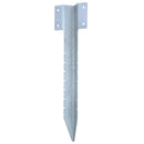 Garden Single Sleeper Straight Support Spike Stake Stainless Steel 440mm