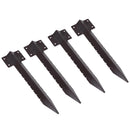 Garden Single Sleeper Straight Support Spike Stake Powder Coated 440mm