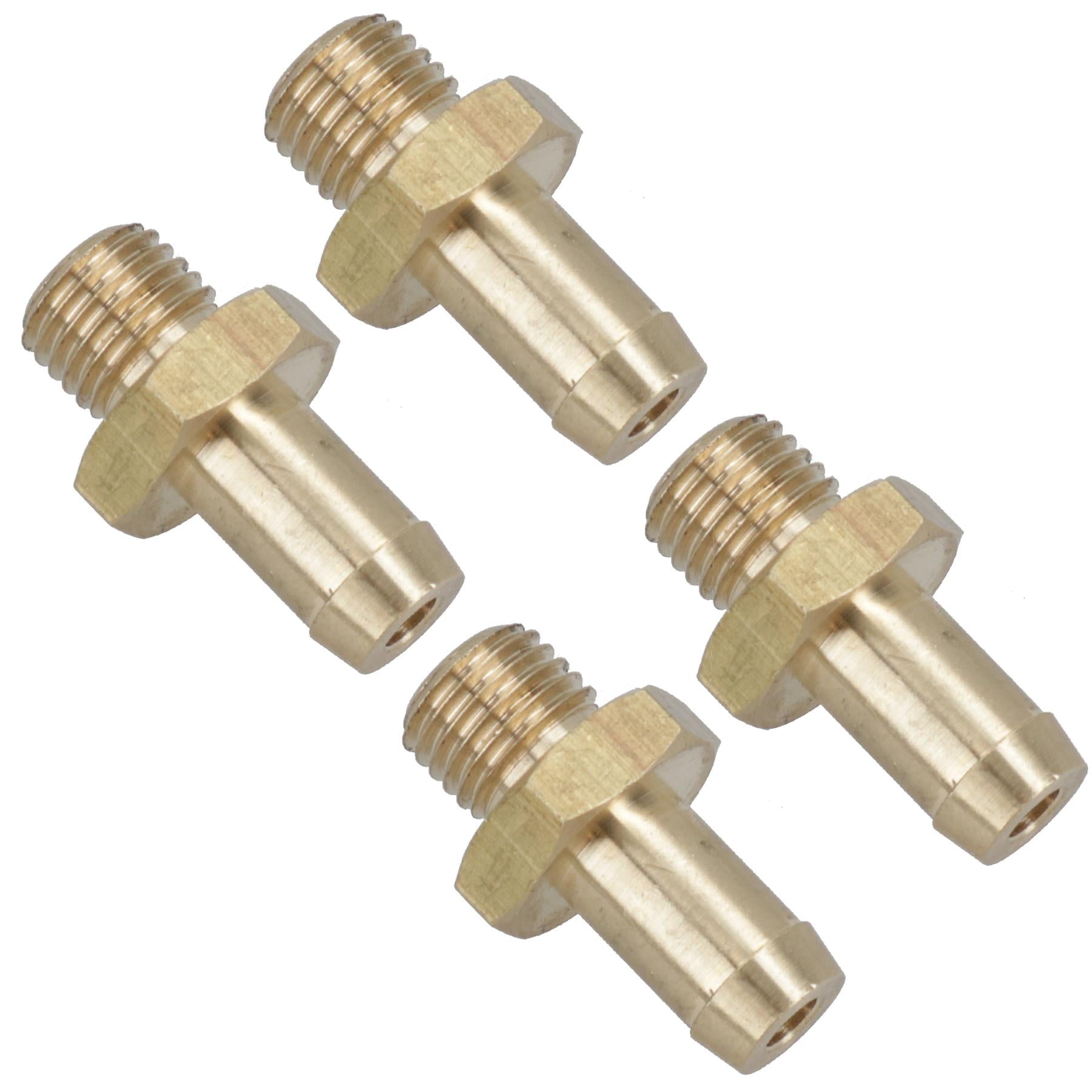 Brass Brake Pipe Hose Tail Adaptor Connector Fitting 7/16 x 20 Male – 3/8 UNF