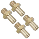 Brake Pipe Fitting Brass Hose Tail Adaptor Connector 7/16 x 20 Male – 3/8 UNF