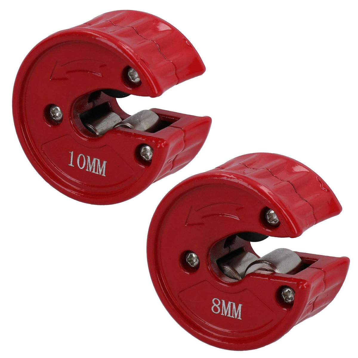 2 stück Hand Betrieben Sanitär Auto Rohr Cutter 8mm + 10mm Kupfer Kunststoff Rohr