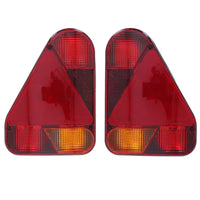 Trailer Light AJBA Pair with Radex Connectors Vertical Combination Lamp