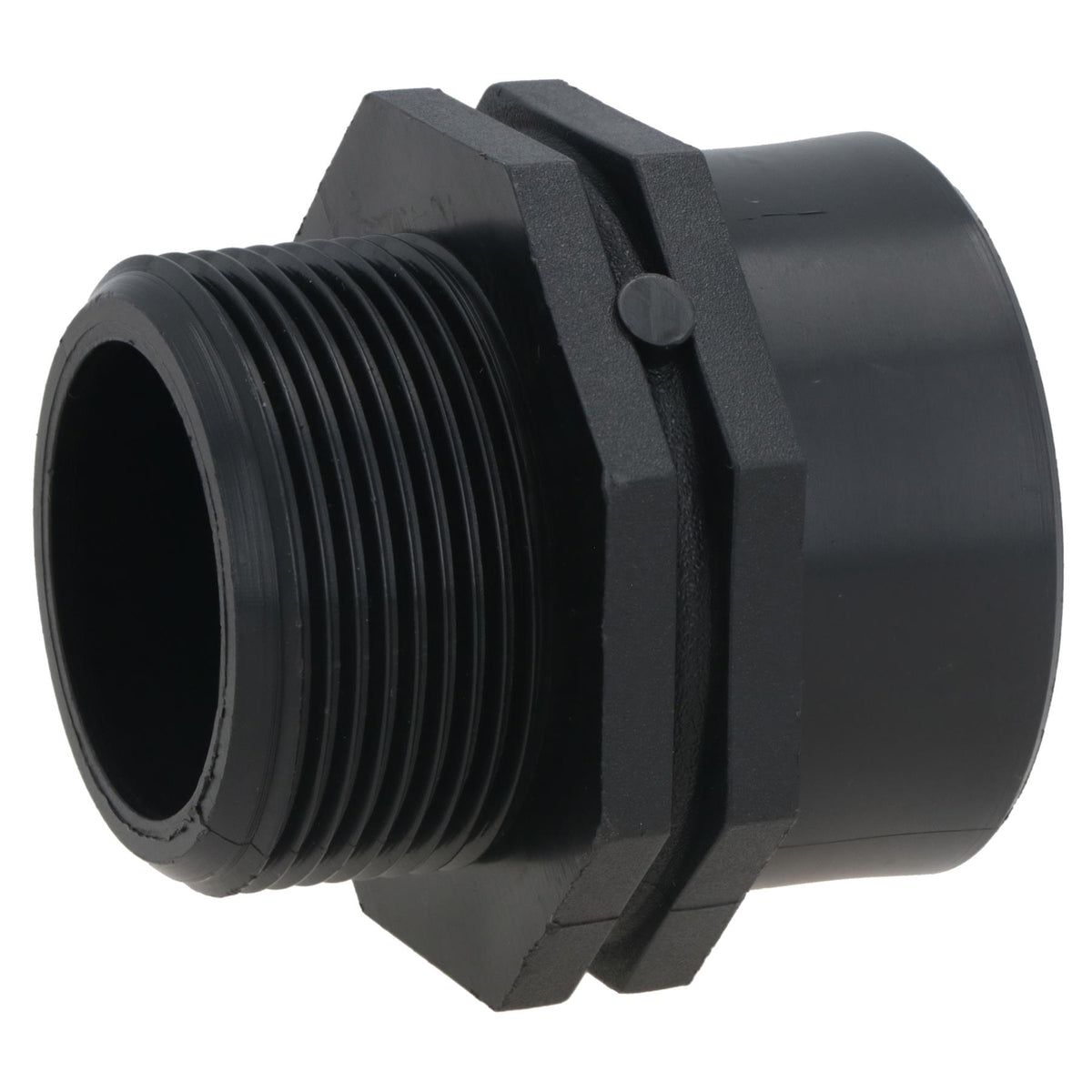 Polypropylene PP Threaded Reducing Socket Male – Female 1-1/2in – 1-1/4in BSP